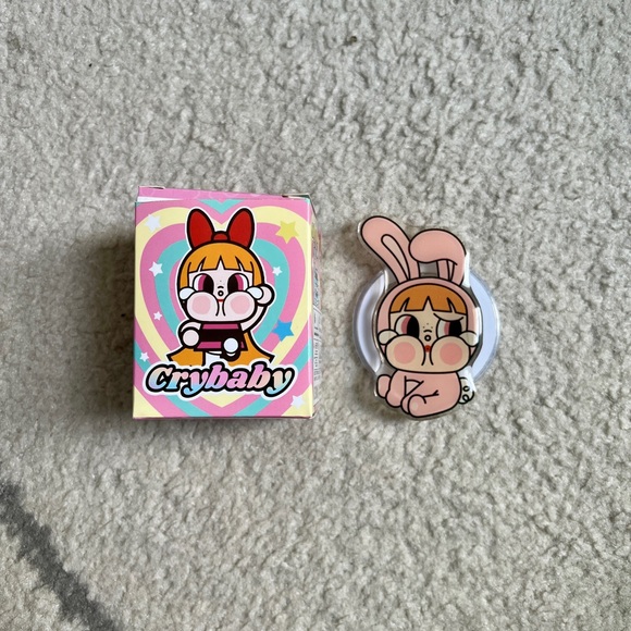 crybaby x powerpuff girls bunny blossom pop socket dupe - Picture 1 of 1
